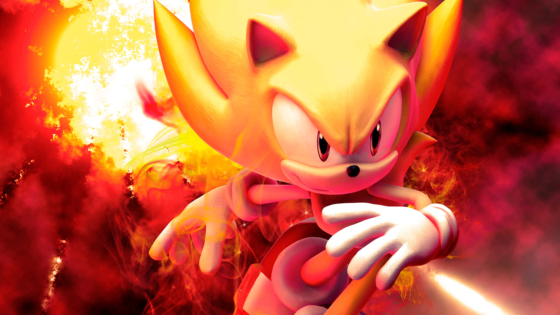The Iconic Super Sonic Background