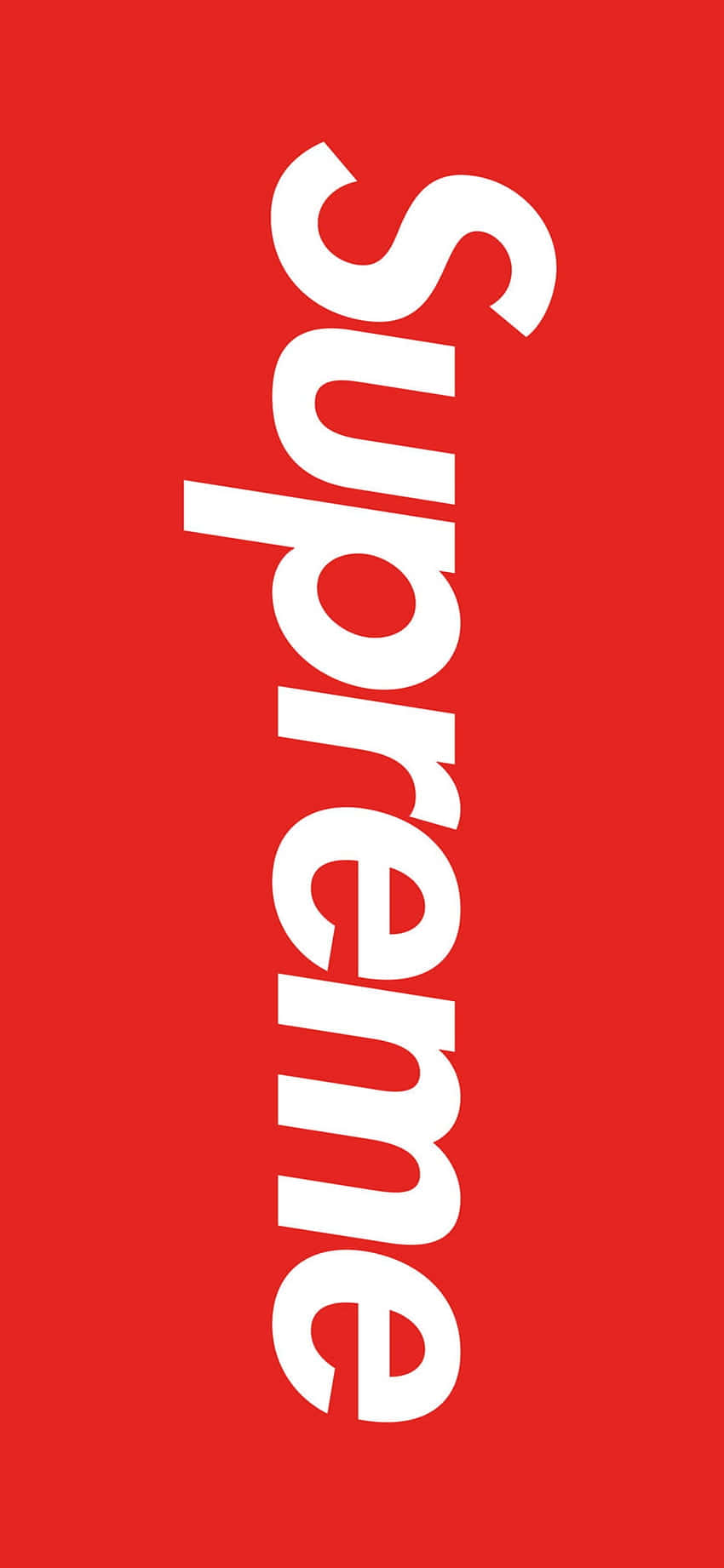 The Iconic Supreme Logo Background