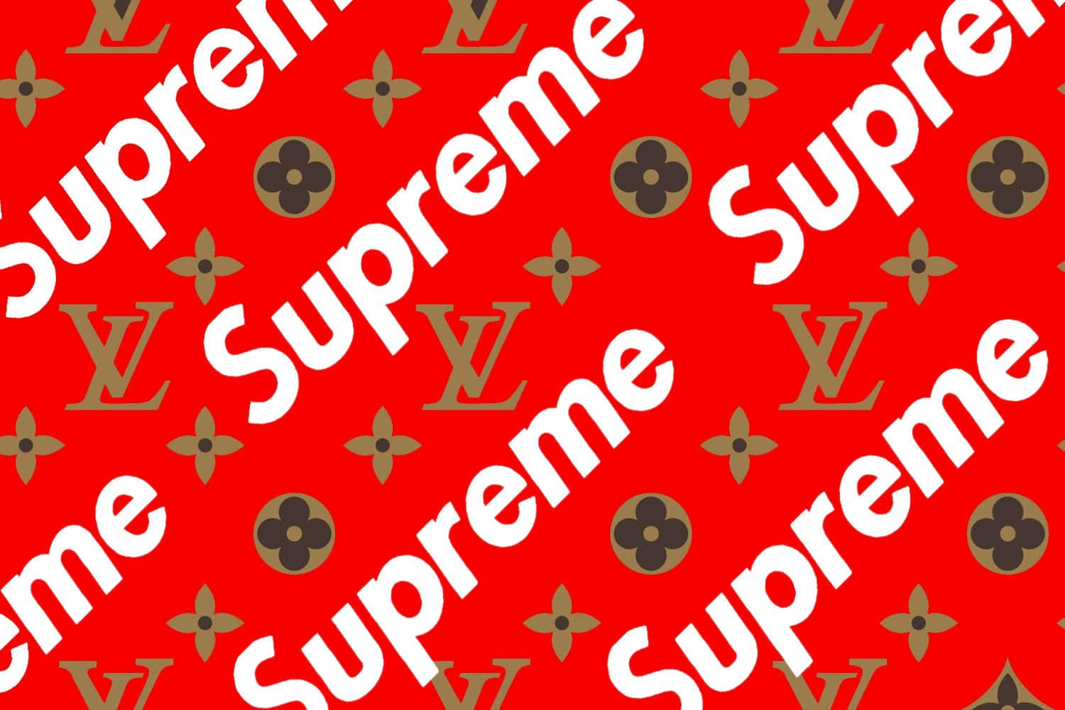 The Iconic Supreme Logo Background