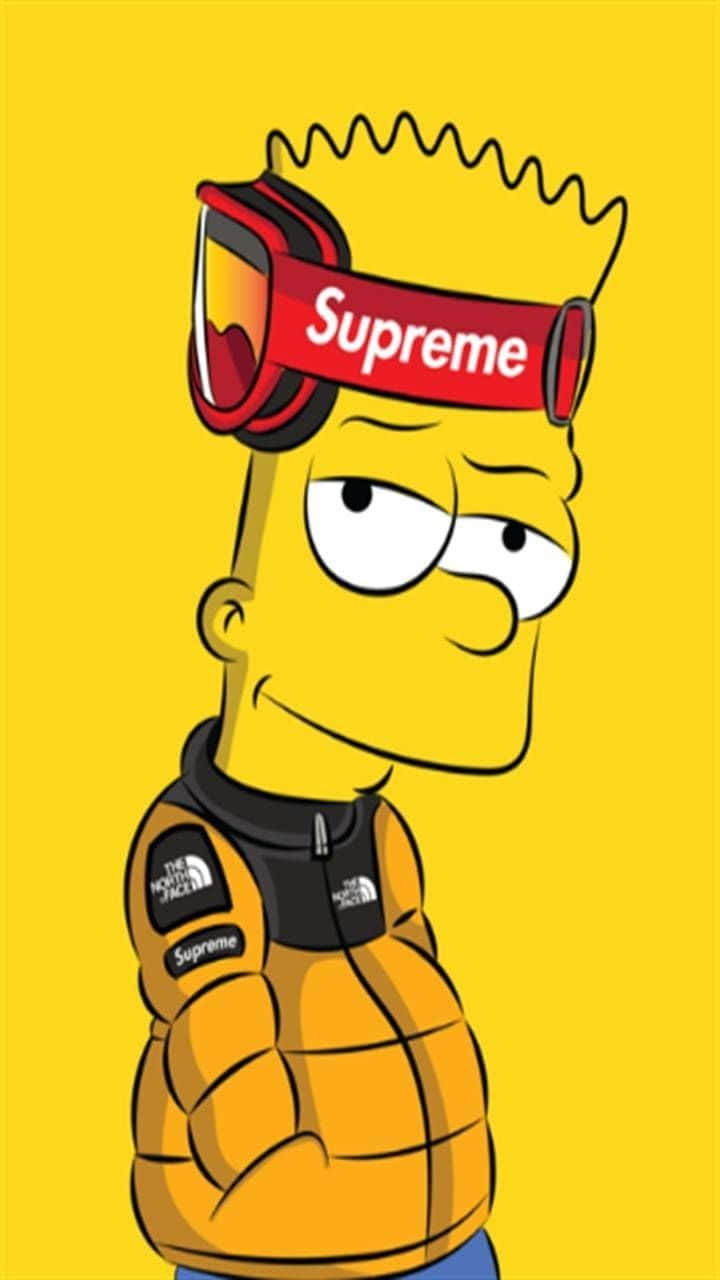 The Iconic Supreme Simpson! Background
