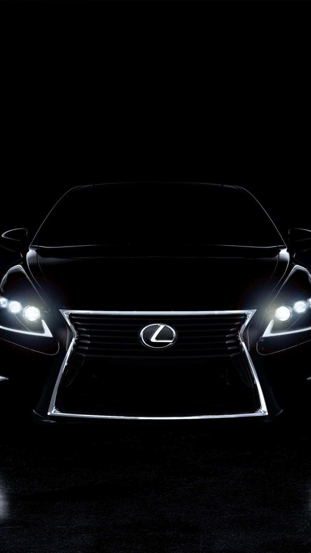 The Illuminated Emblem Of Luxury - Lexus Logo Background