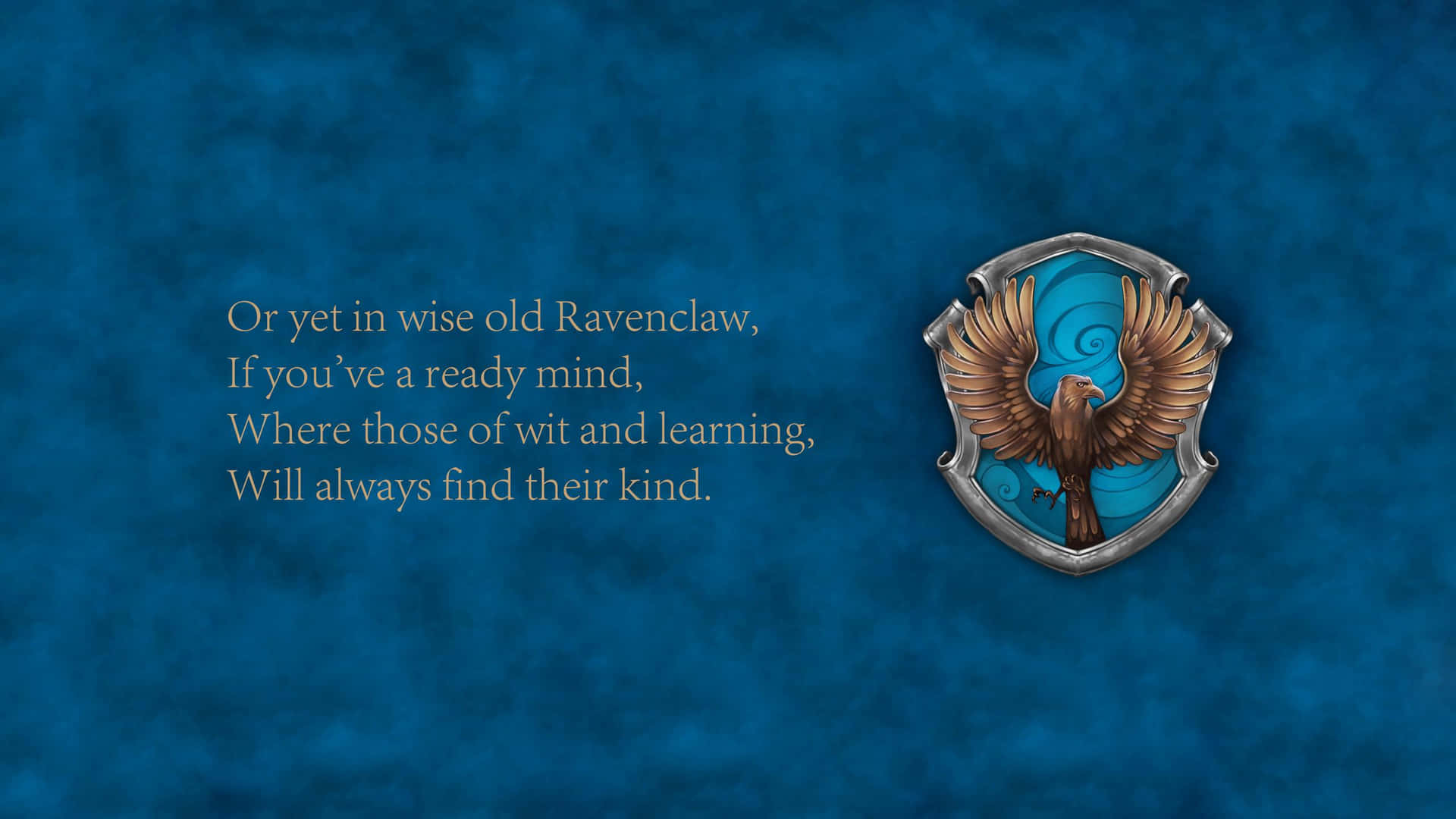 The Illustrious Ravenclaw House Of Hogwarts Background