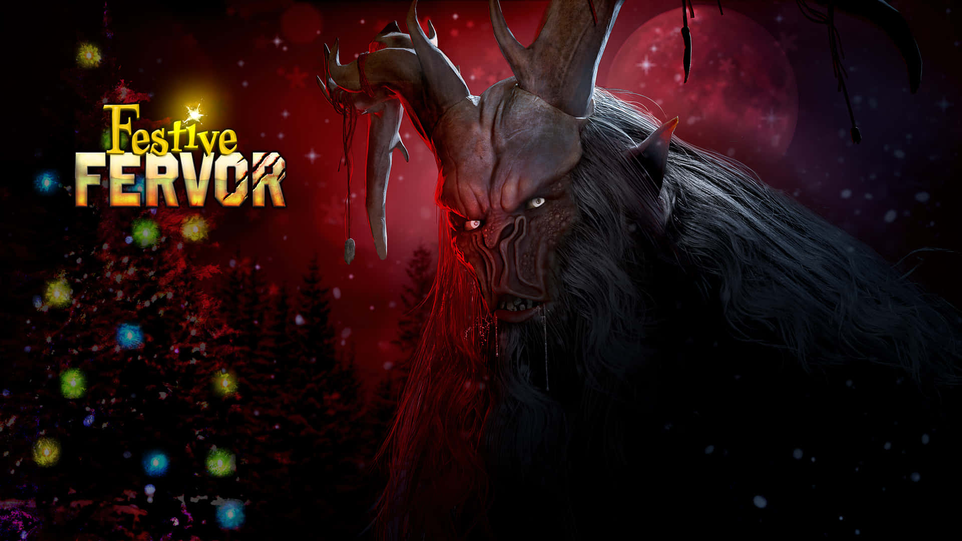 The Image Of Krampus Background