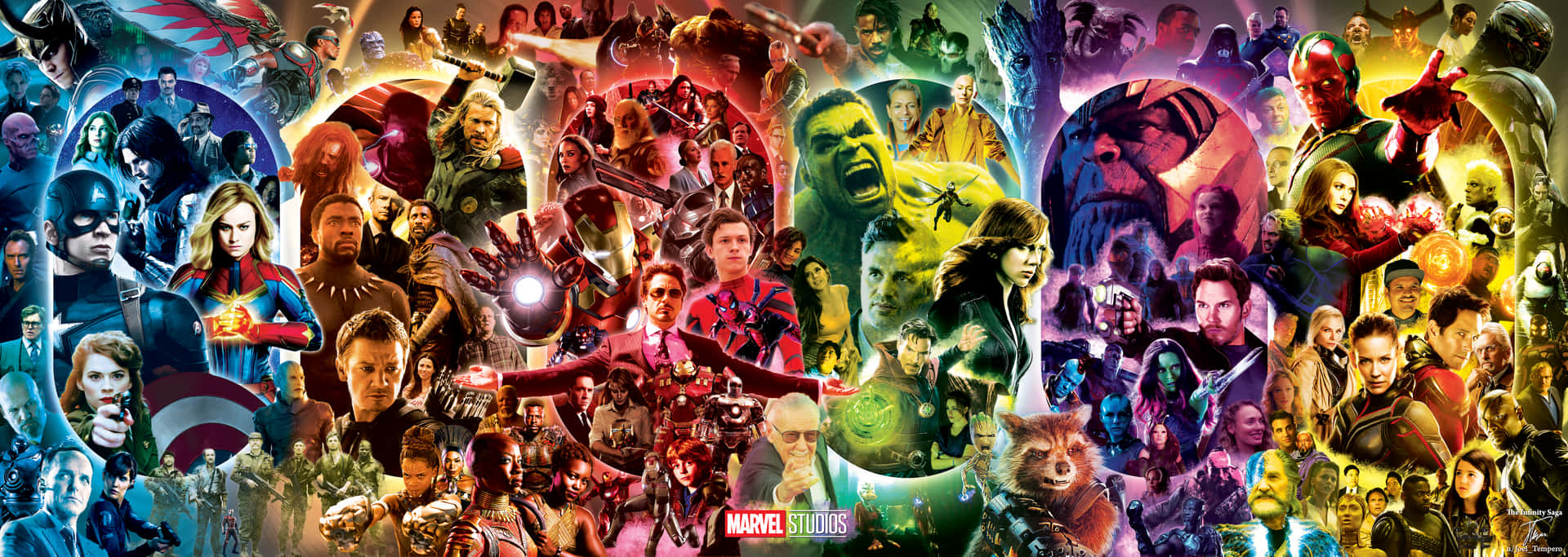 The Incredible Avengers Unite Background