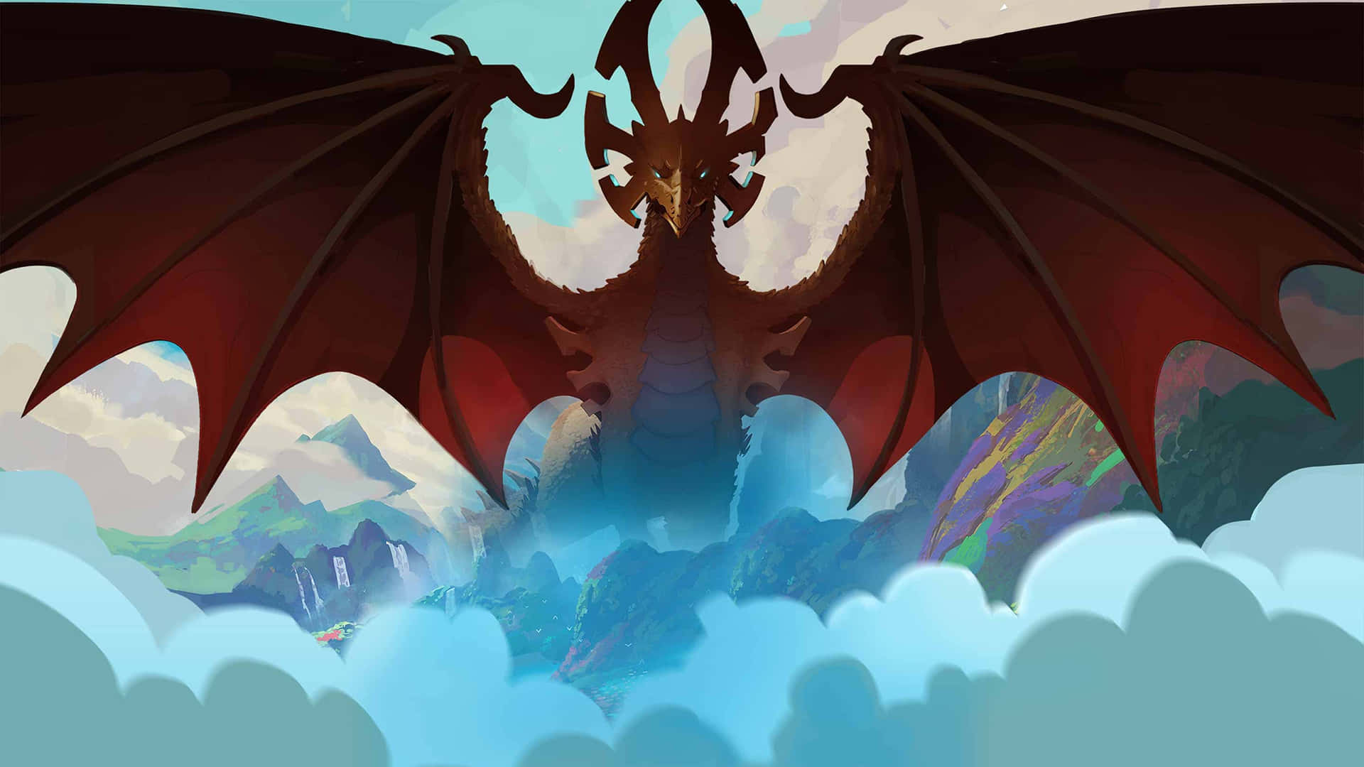 The Incredible Magical World Of The Dragon Prince Background