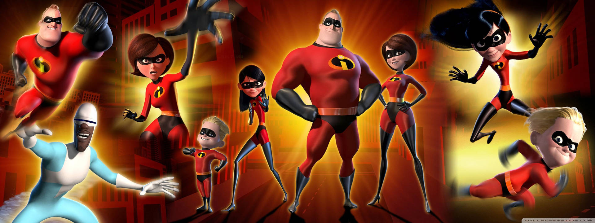 The Incredibles Digital Collage