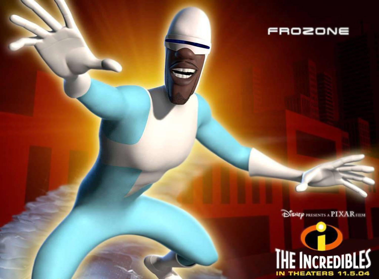 The Incredibles Frozone Poster
