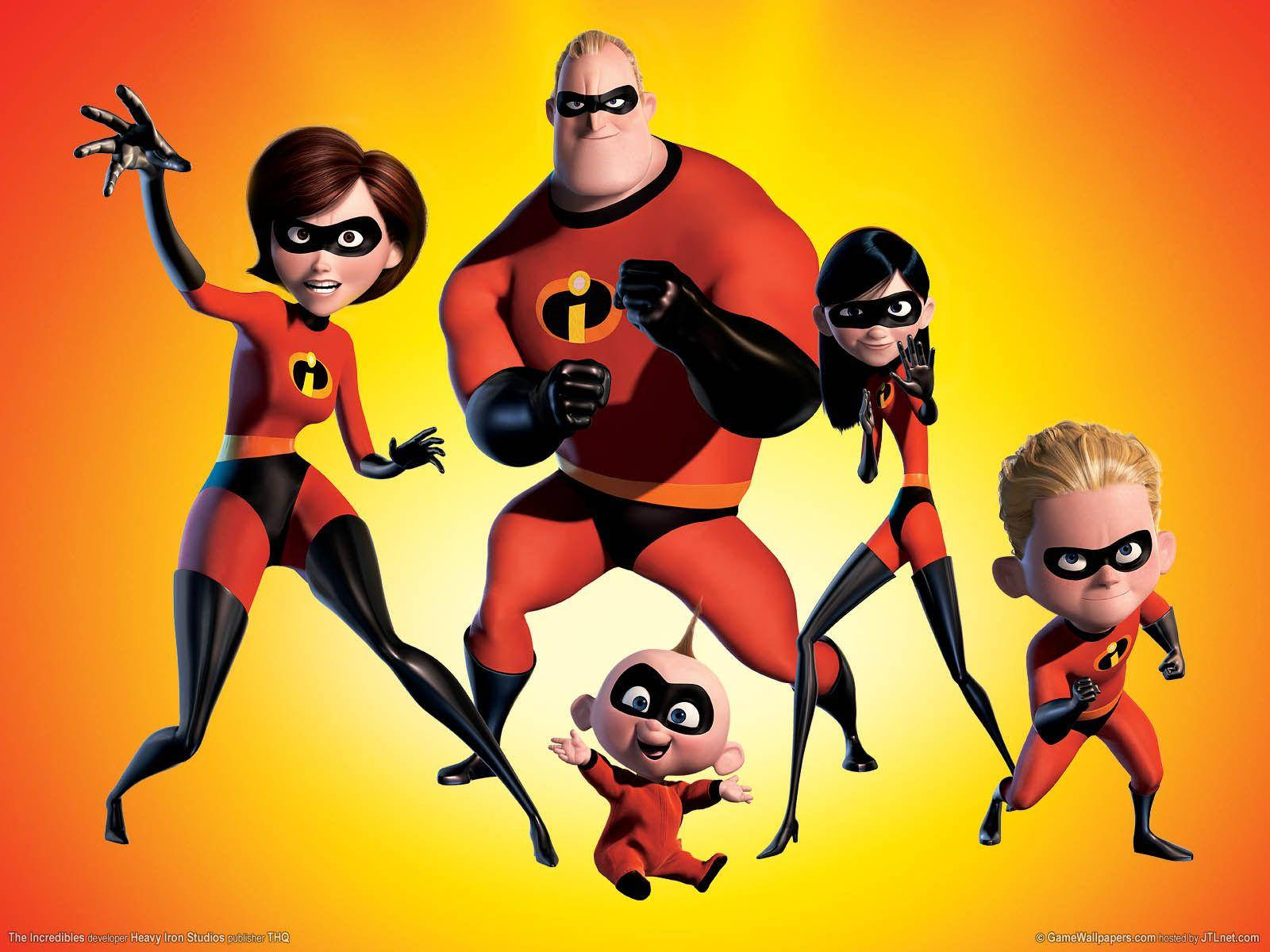 The Incredibles - Ready For Action Background