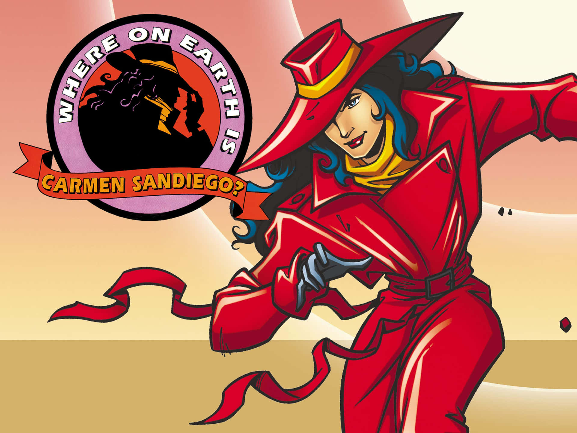 The Infamous Carmen Sandiego Background