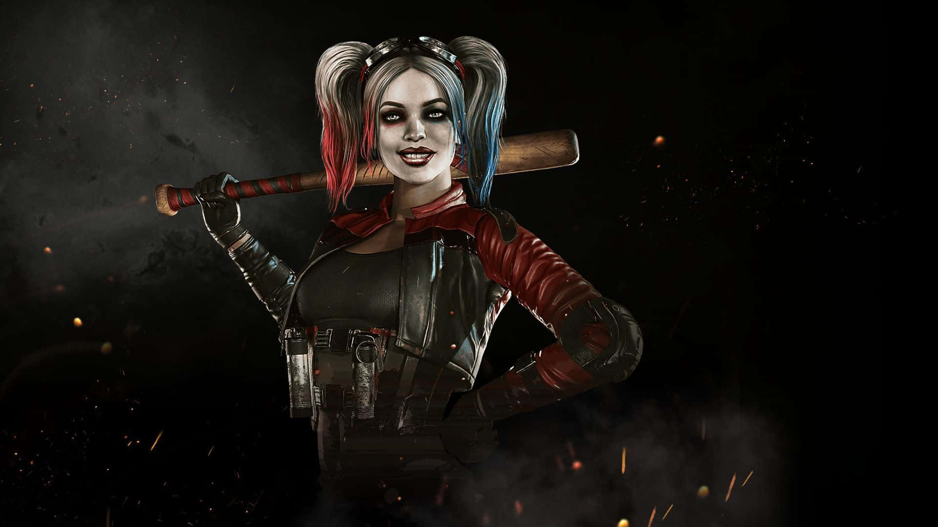 The Infamous Harley Quinn, Supervillain And Partner Of The Joker, Straight From The Game Batman: Arkham City.