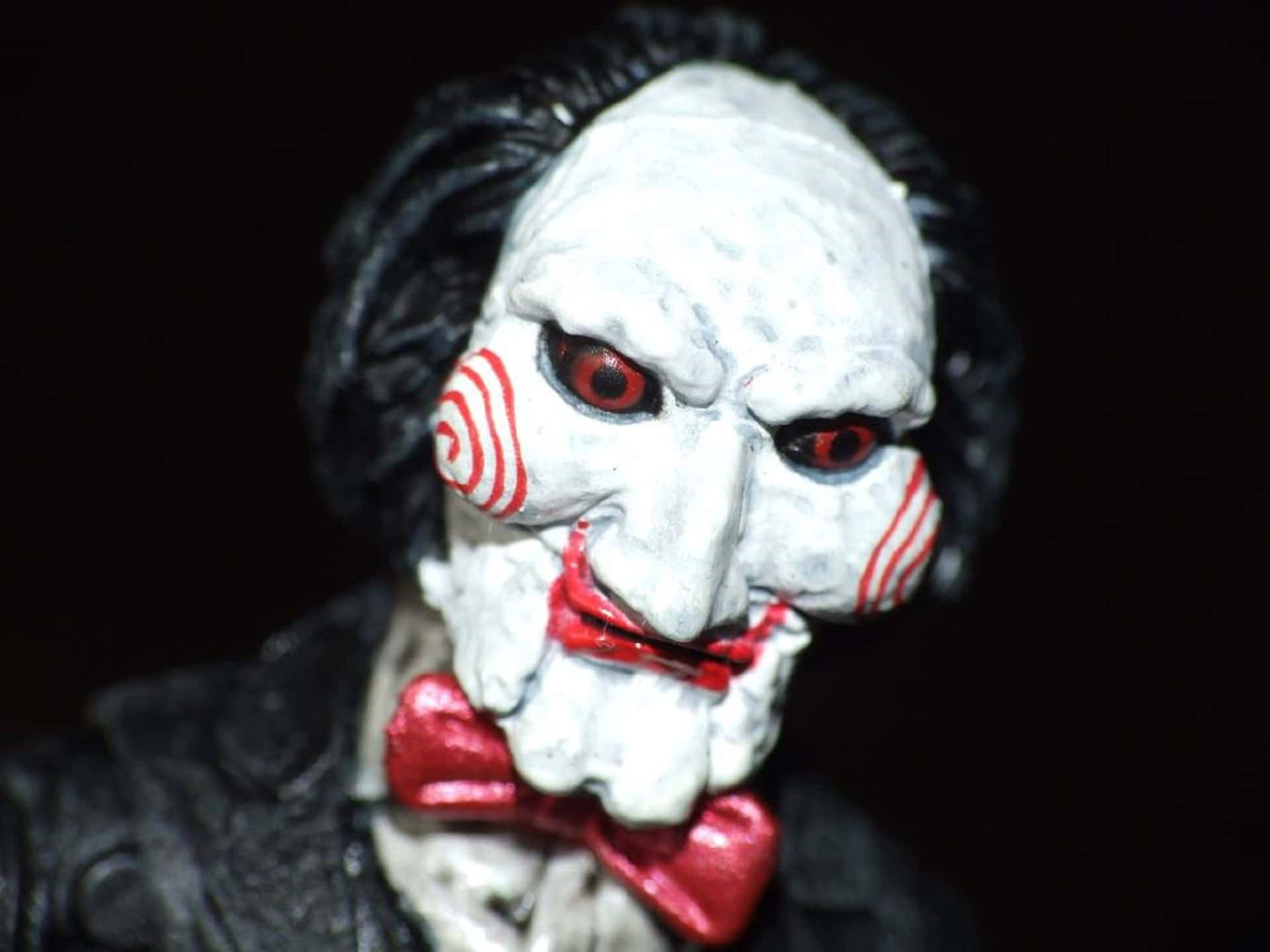 The Infamous Jigsaw Killer From The Saw Franchise Background