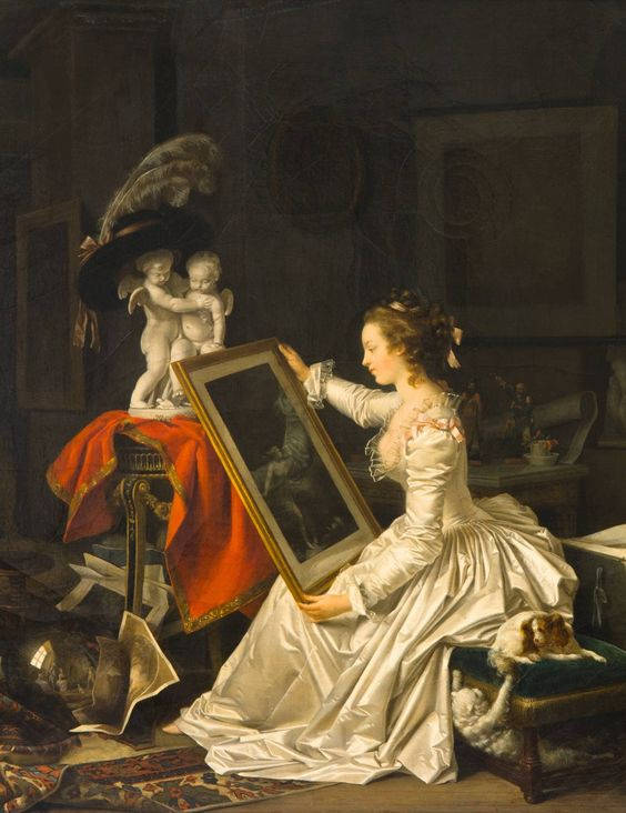 The Interesting Student 1787 Famous Painting