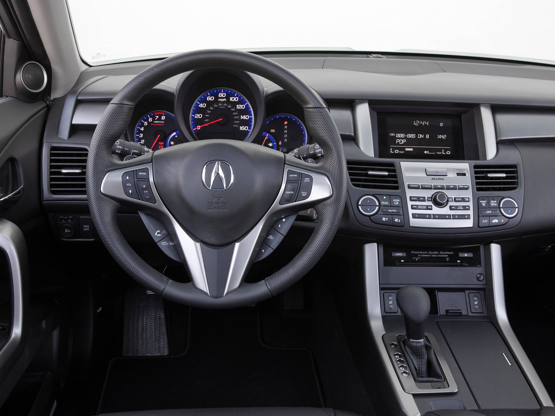 The Interior Of A 2012 Acura Background