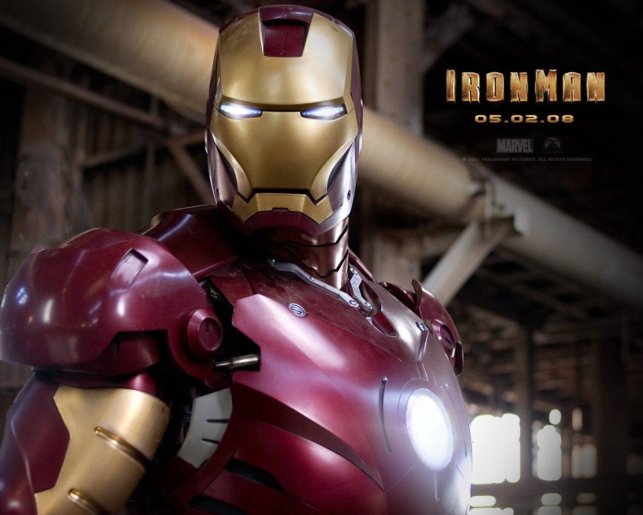 The Iron Man Mark 3 Suit Is The Pinnacle Of Superhero Technology Background