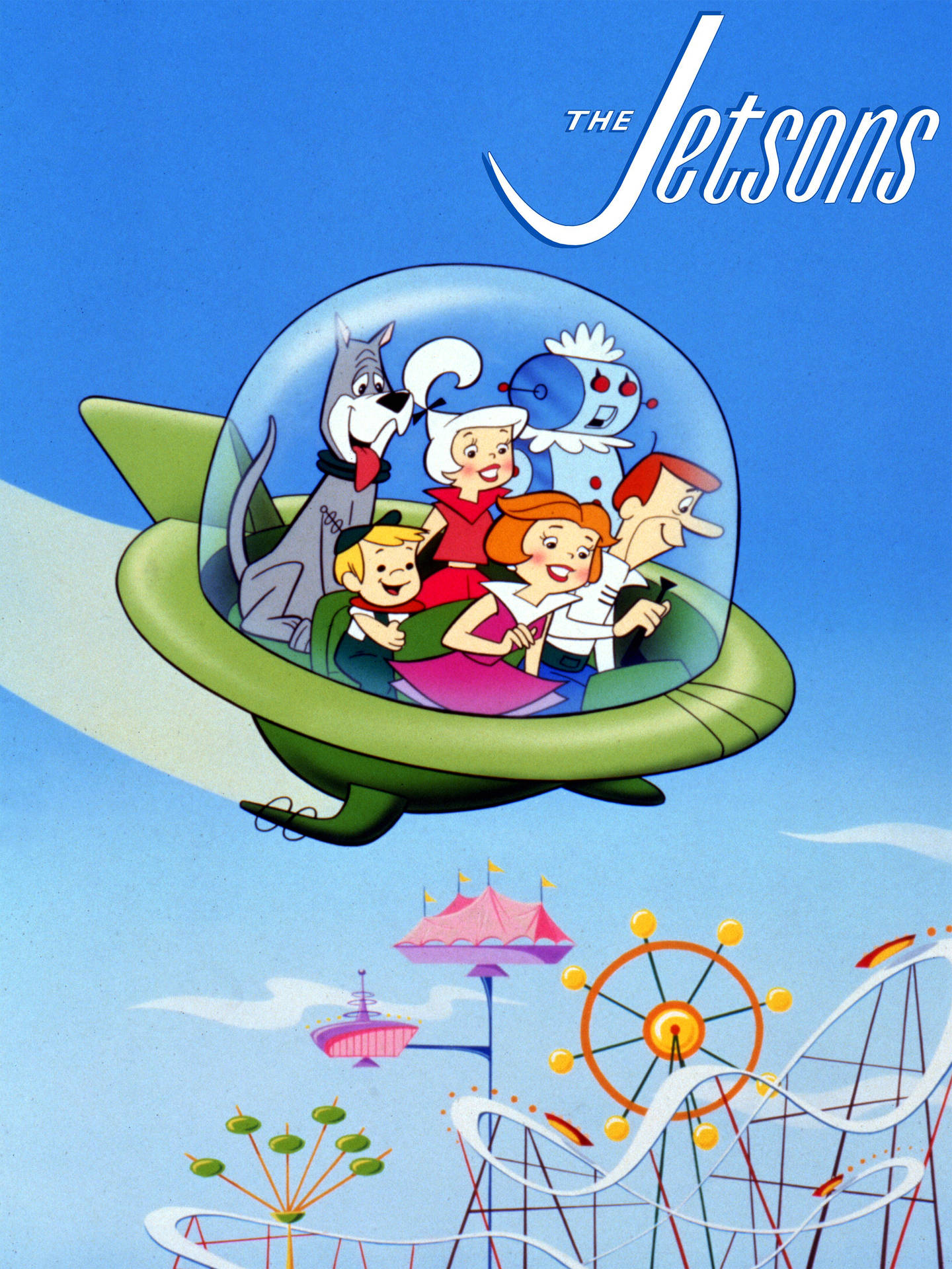 The Jetsons Animated Show Poster Background