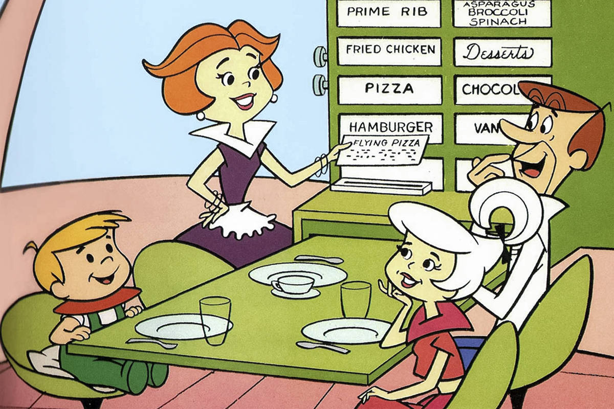 The Jetsons Family At The Diner