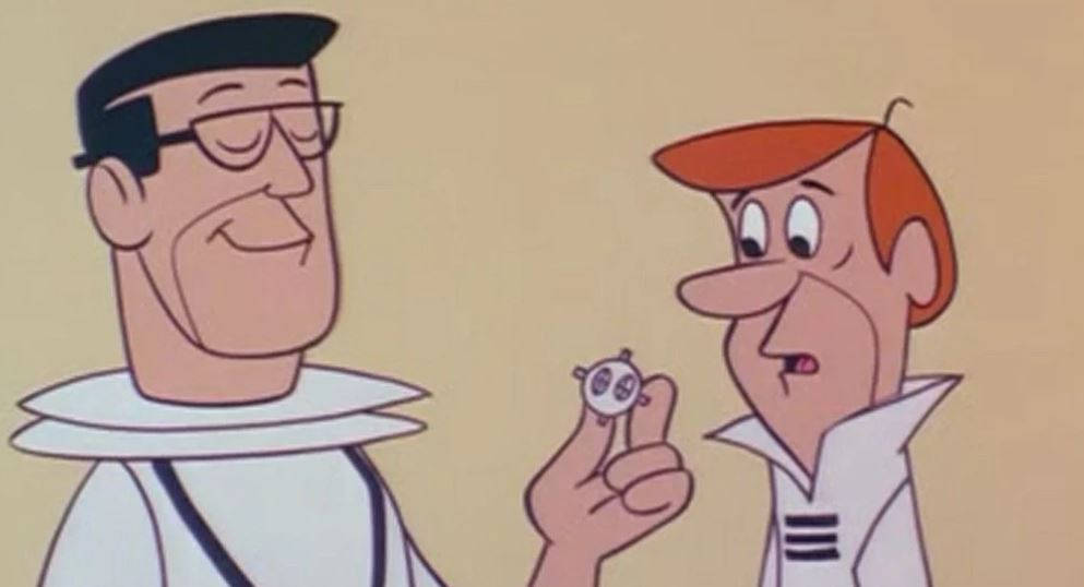 The Jetsons George With The Doctor Background