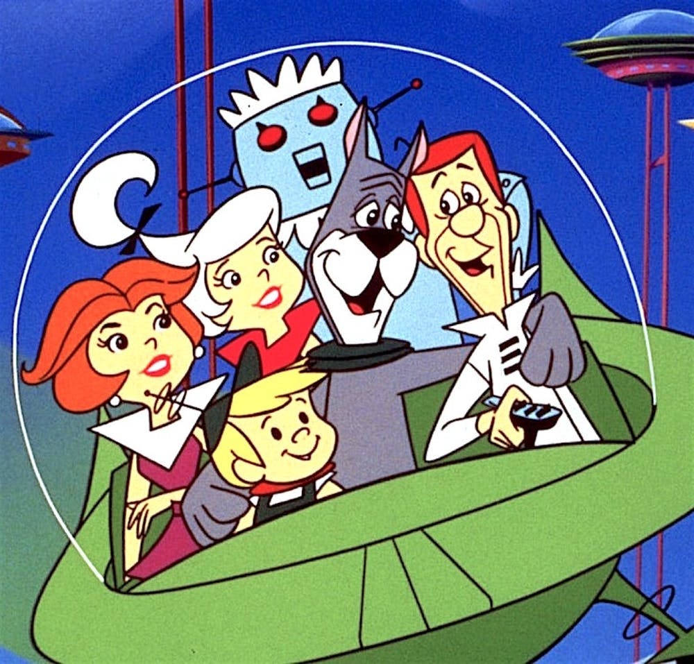 The Jetsons In Space Car Front View