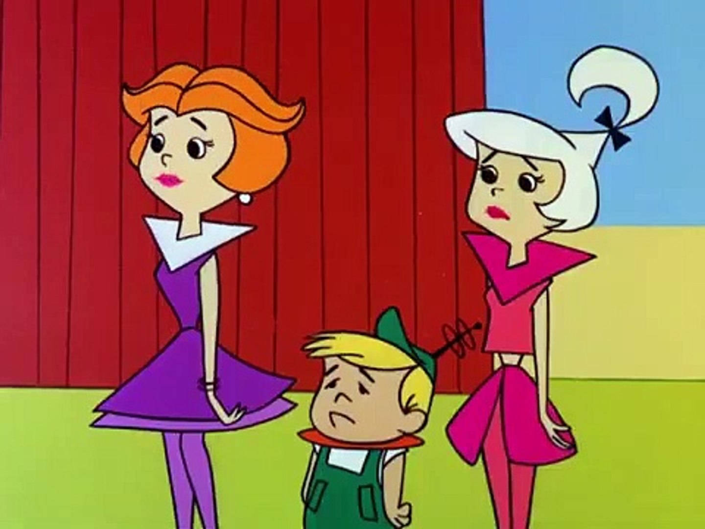 The Jetsons Jane, Elroy, And Judy Background