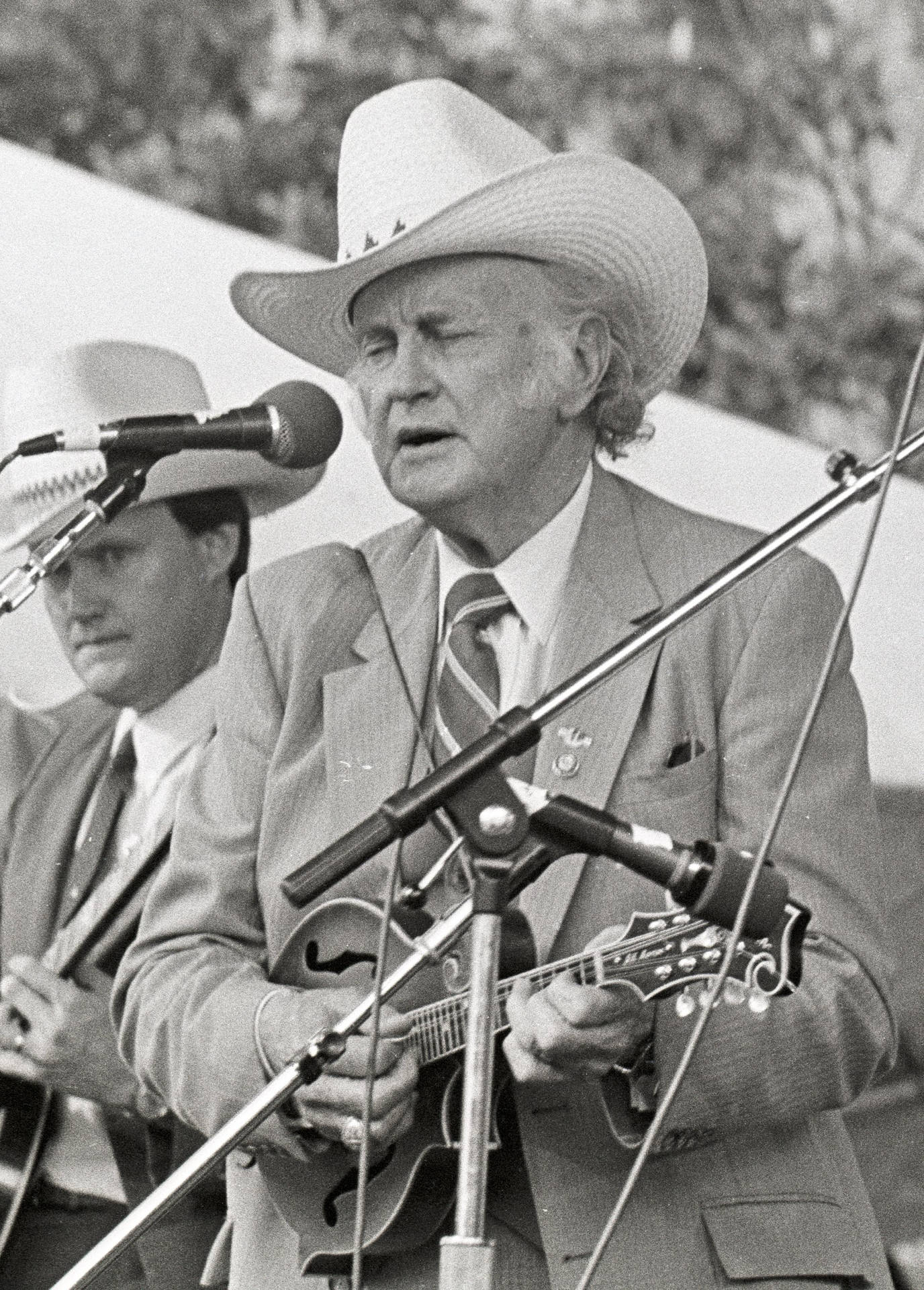 The Johnny Cash Show Bill Monroe Live Performance Background