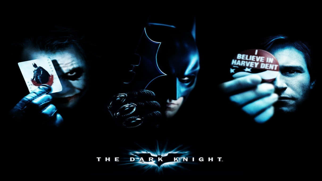 The Joker Batman And Harvey Dent Dark Knight Hd Background