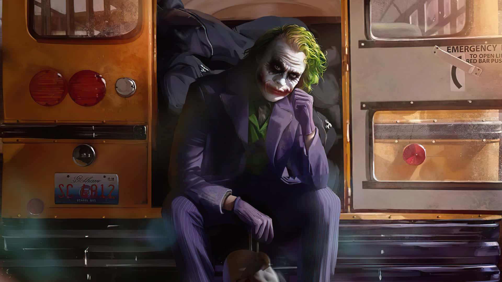 The Joker In 4k Ultra Hd Background