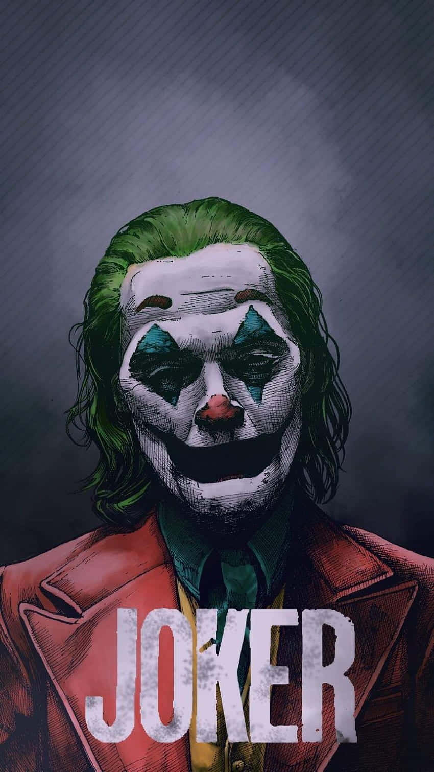 The Joker's Iconic Smile Sparks A Feeling Of Mystery And Mischief. Background
