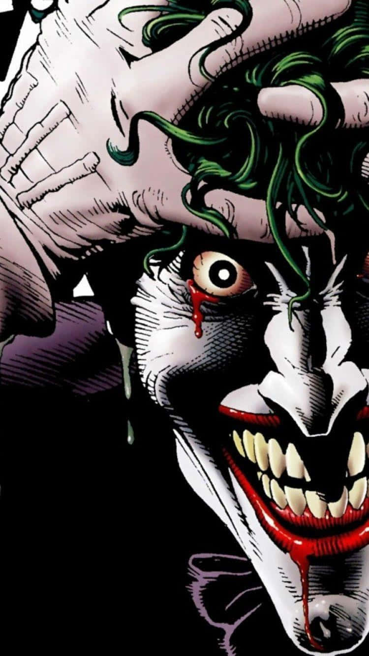 The Joker's Wild Antics On Full Display. Background