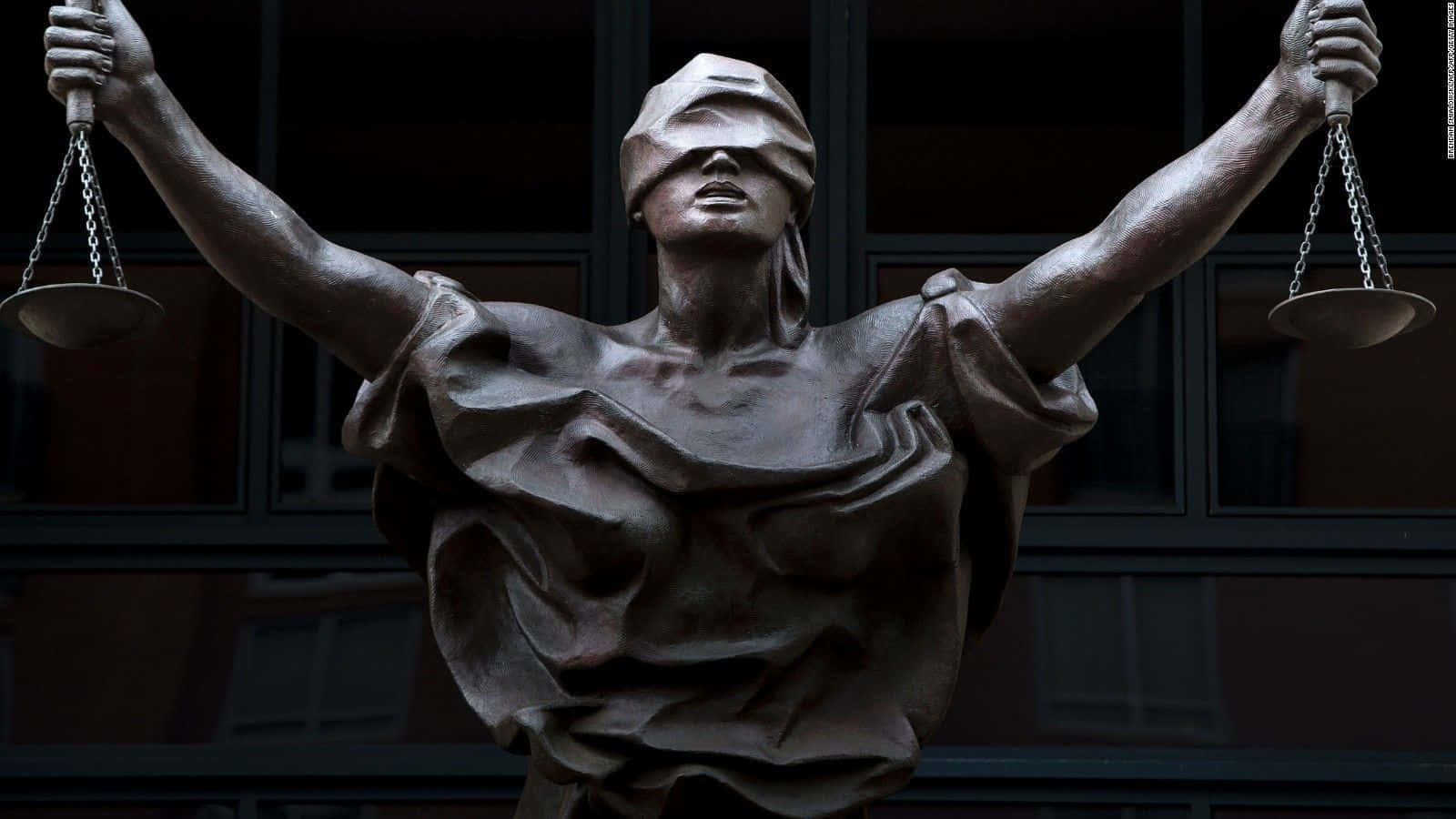 The Judicious Lady Of Justice Background