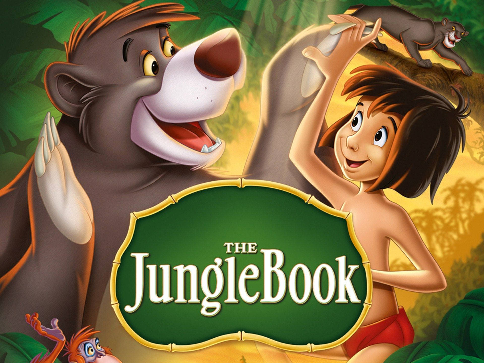 The Jungle Book Baloo And Mowgli