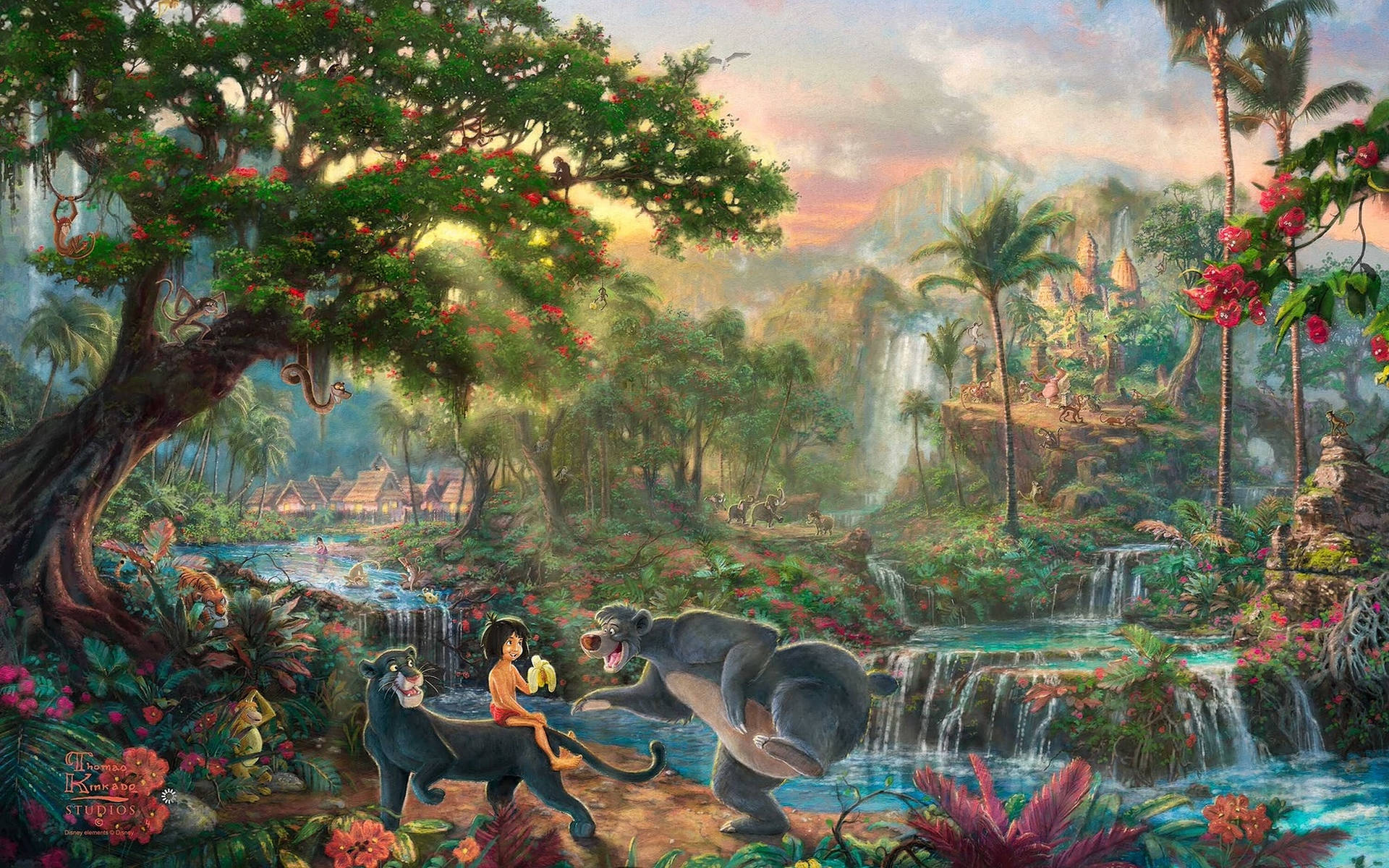 The Jungle Book Forest Background