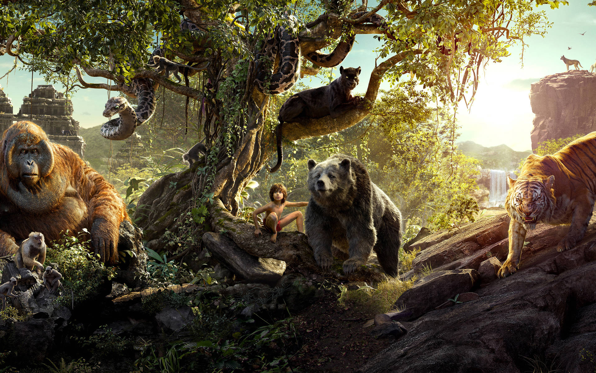 The Jungle Book Friends Background
