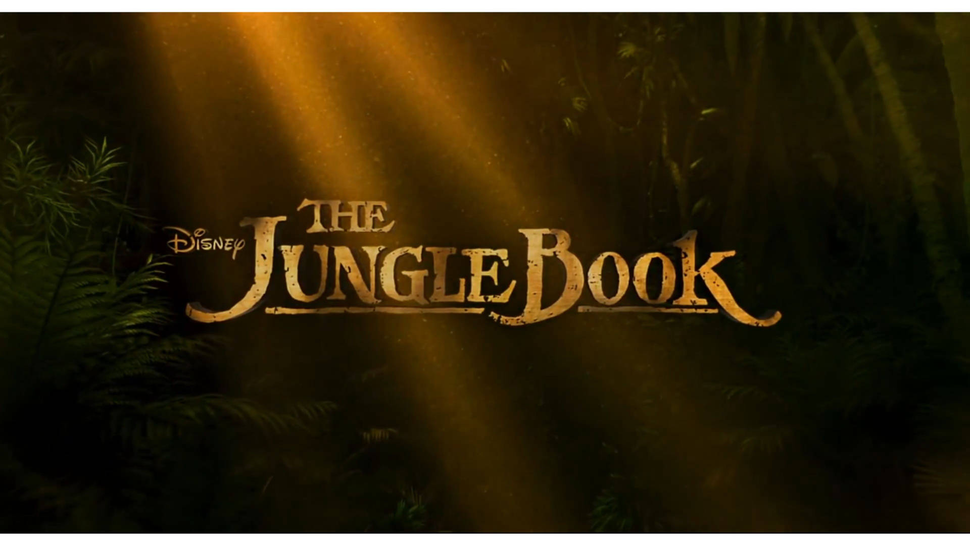 The Jungle Book Logo Background