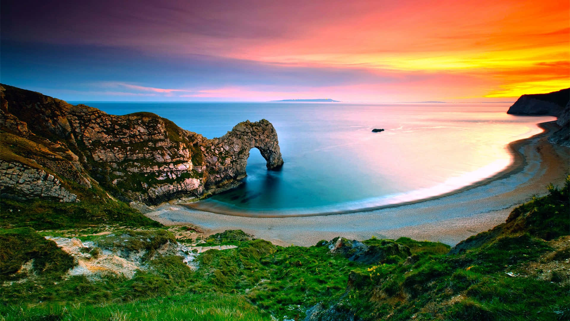 The Jurassic Coast Background