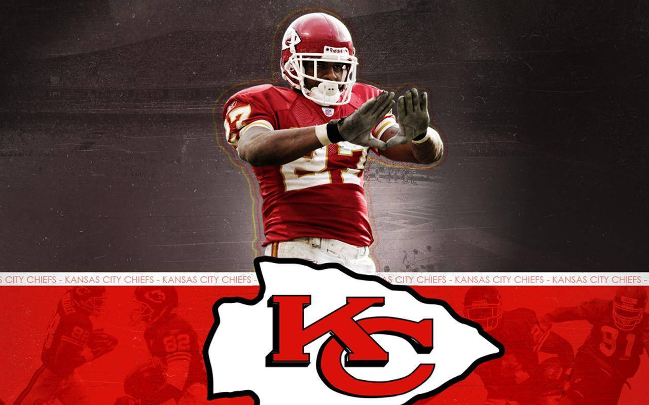 The Kansas City Chiefs Proudly Display Their Team Status Background