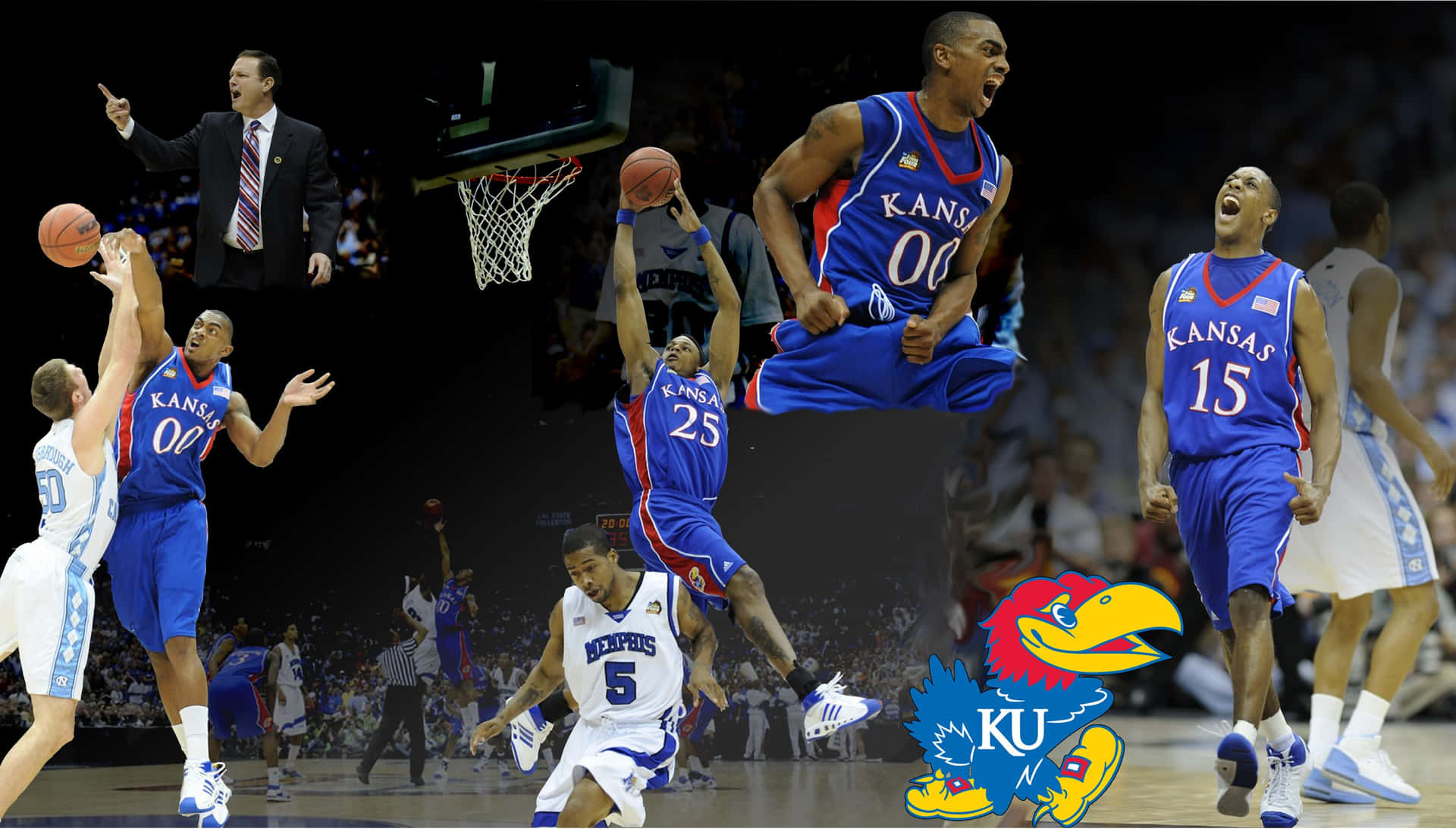 The Kansas Jayhawks – Ready For The Big Play Background