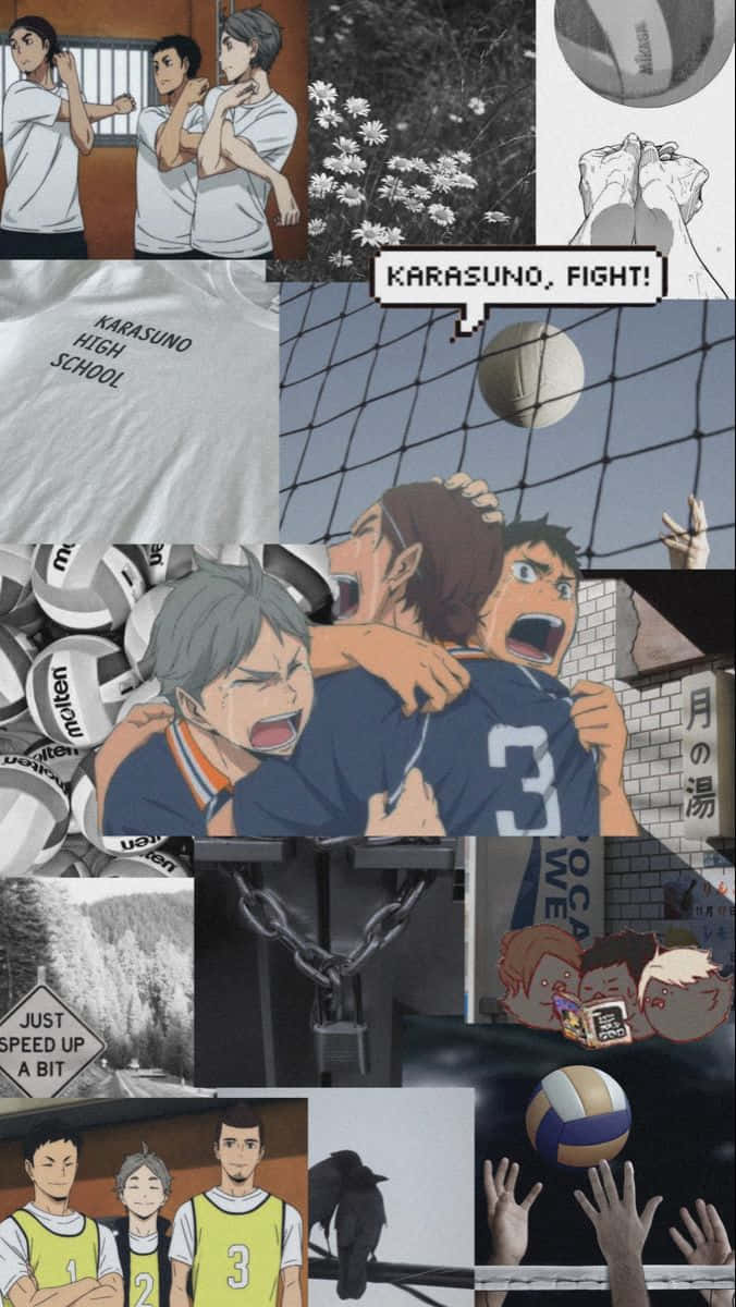 The Karasuno Team Is Ready To Soar To Their Next Victory! Background