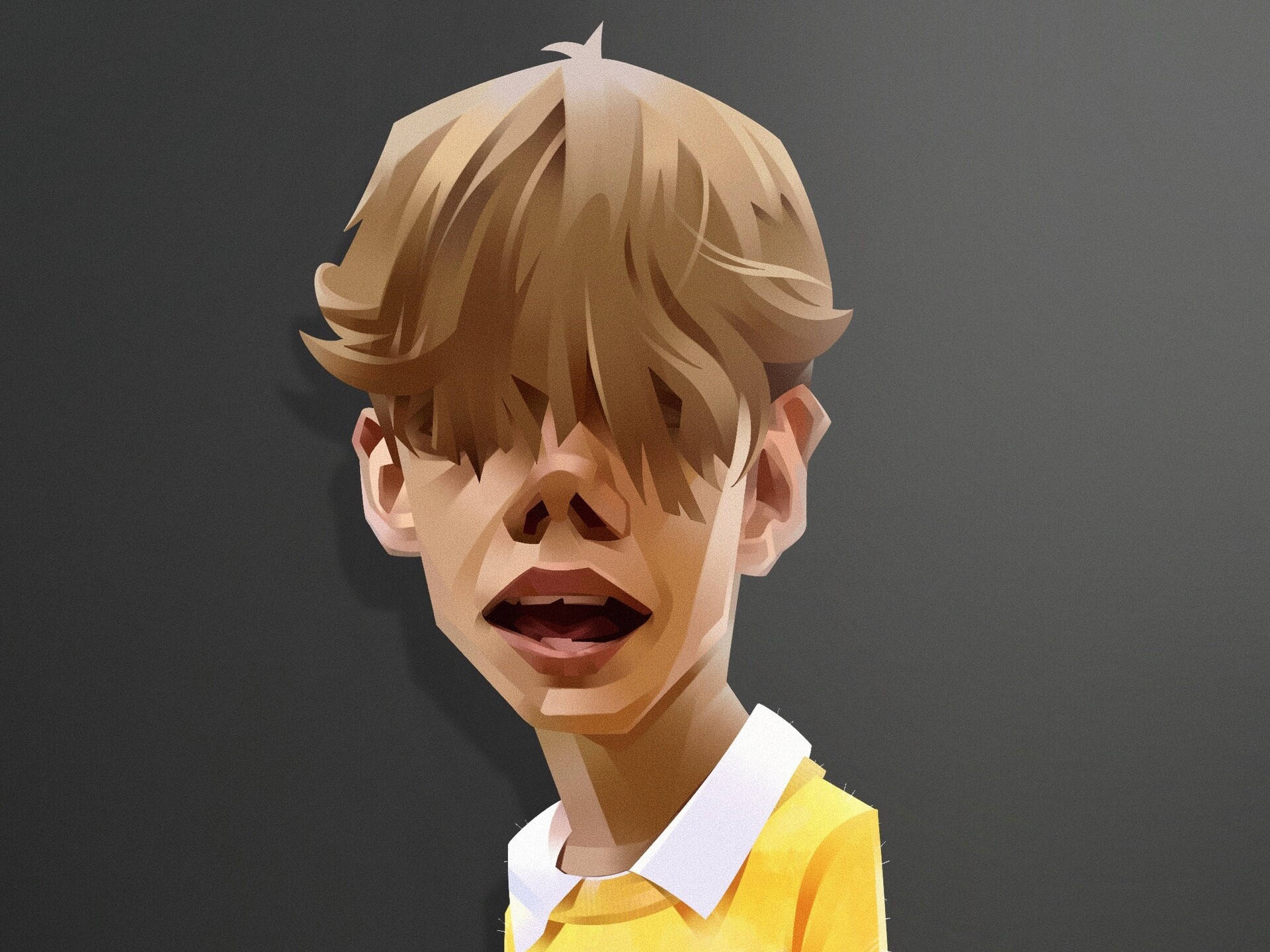 The Kid Laroi Portrait Digital Art Background