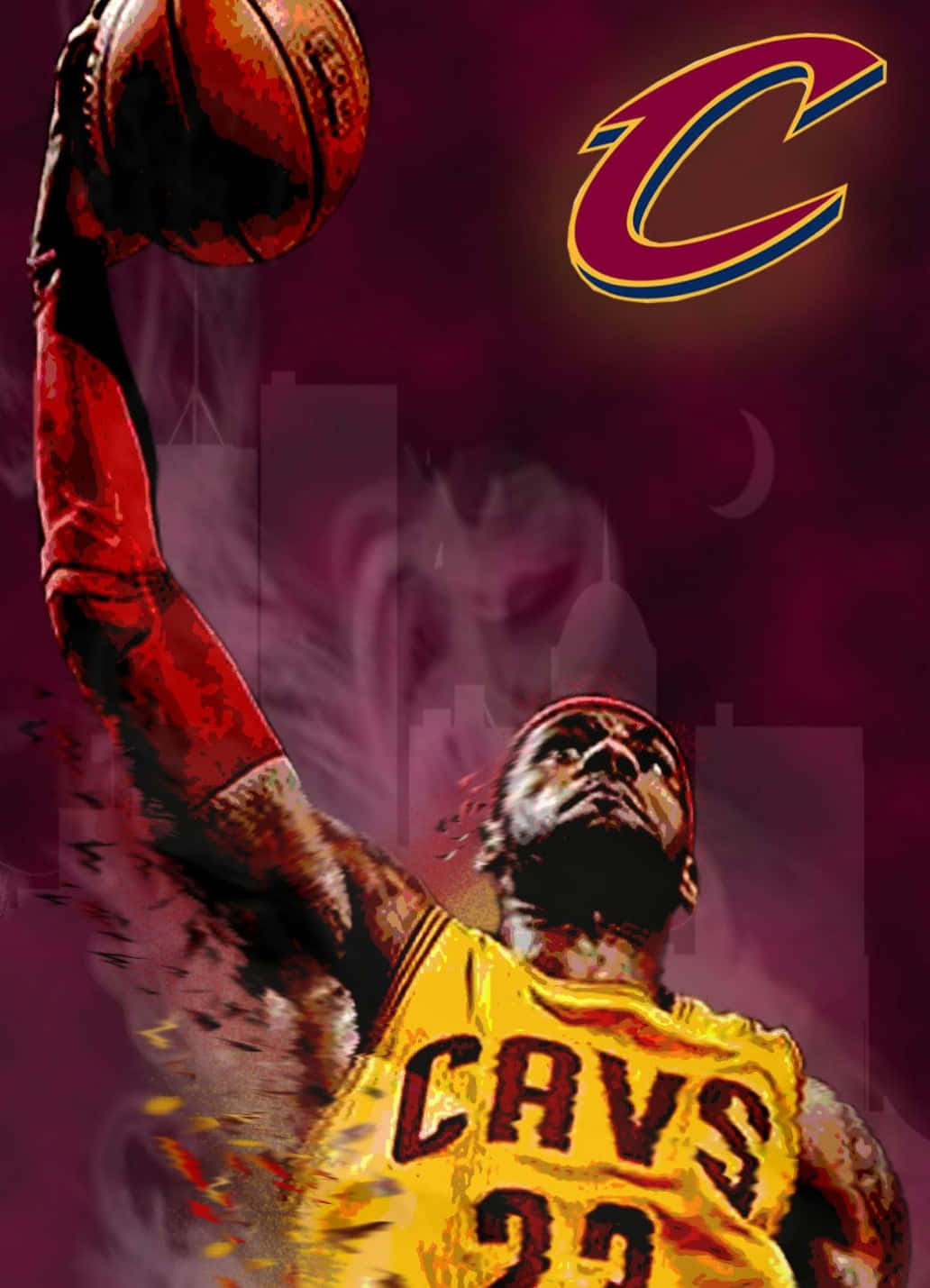 The King And His Phone Background
