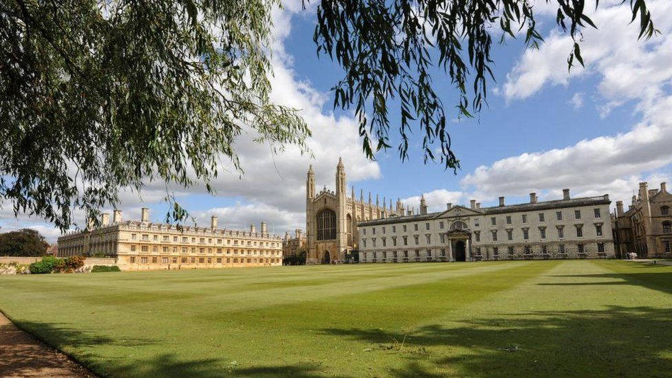 The King's College Of Our Lady And Saint Nicholas Cambridge Background