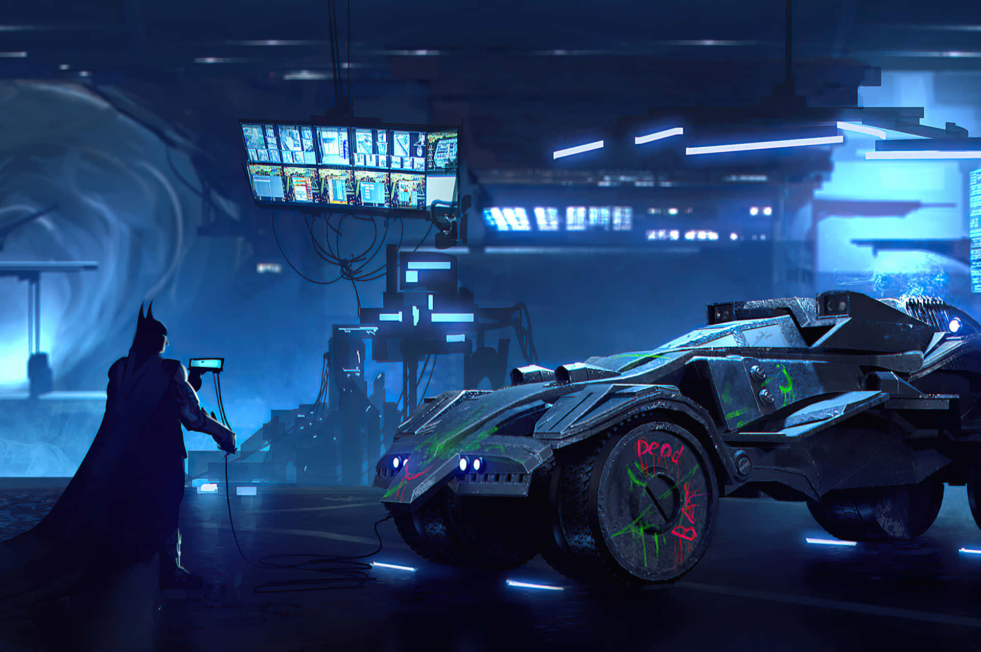 The Kings Home, The Batcave Background