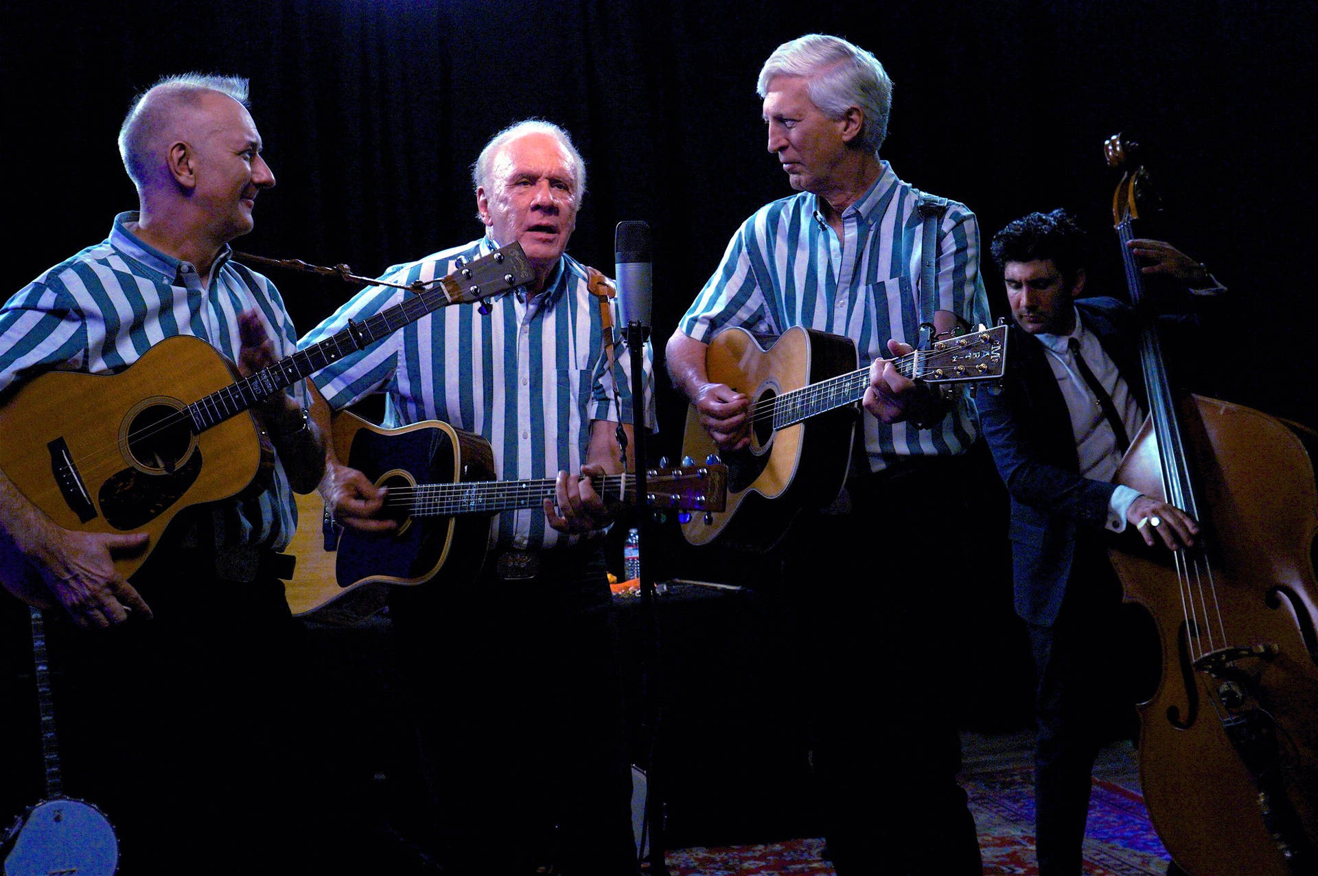 The Kingston Trio 2022 Rio Theatre Promotional Photograph Background