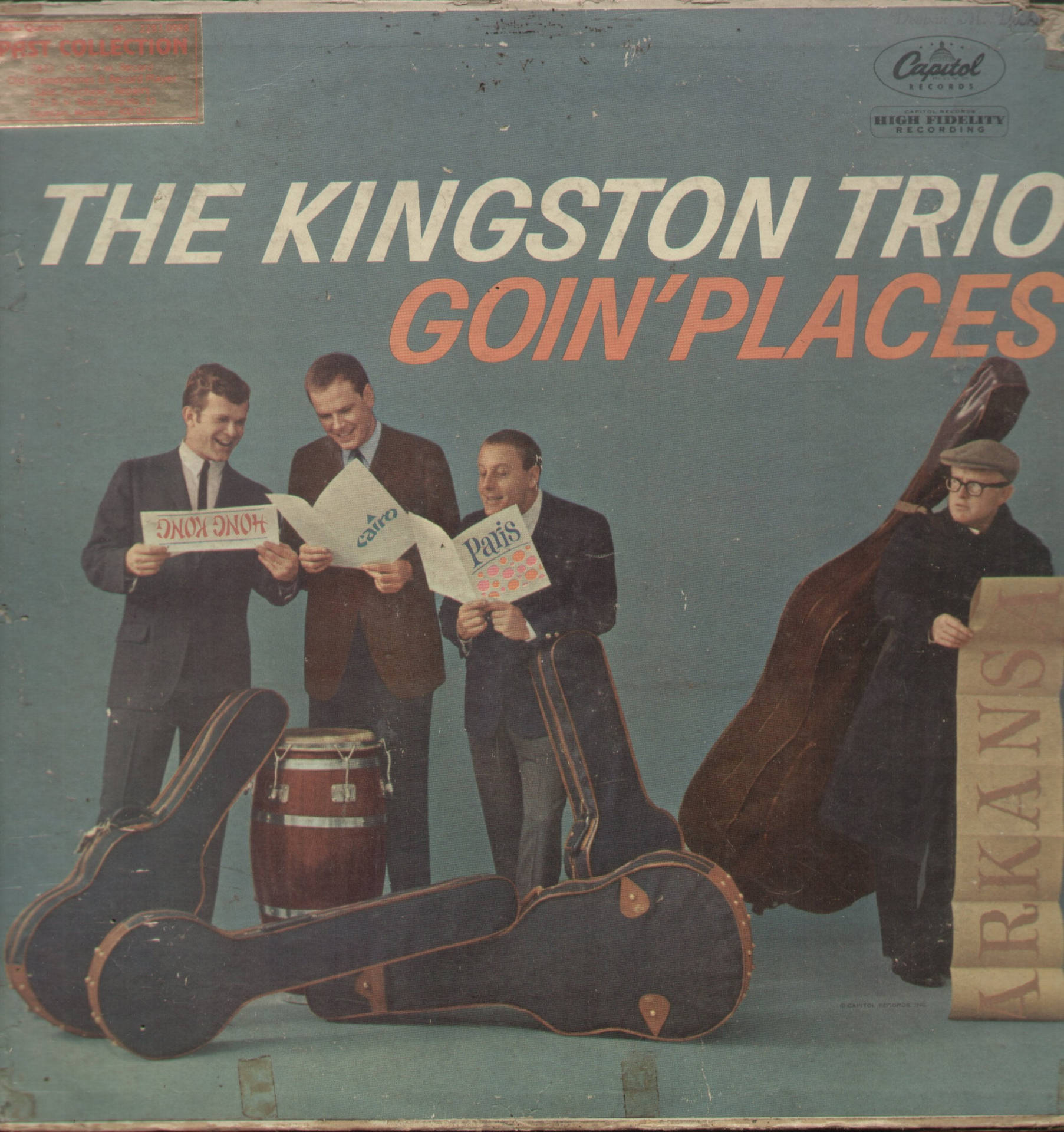 The Kingston Trio Goin Places Album Background