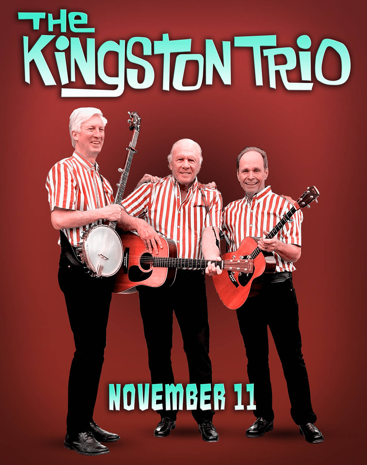 The Kingston Trio Keep The Music Playing Tour Athens Theatre Background