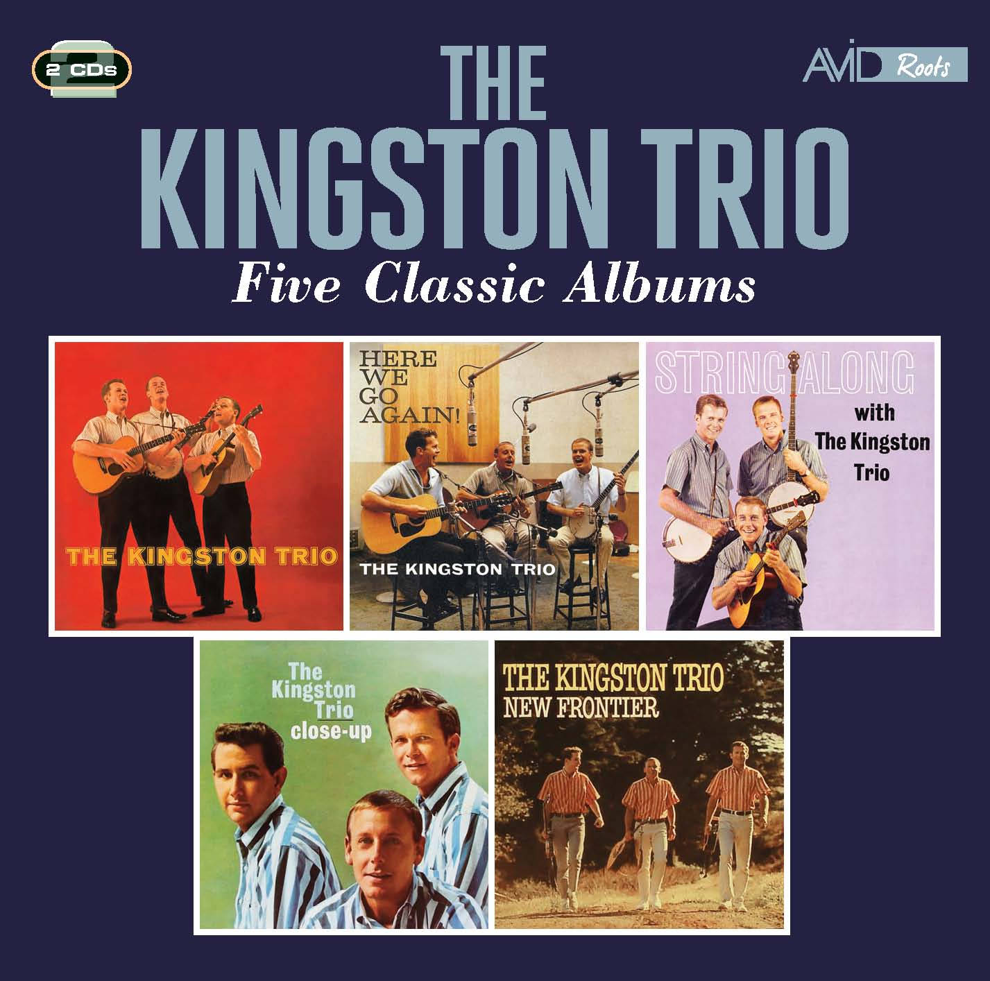 The Kingston Trio Legendary Albums Collection Background