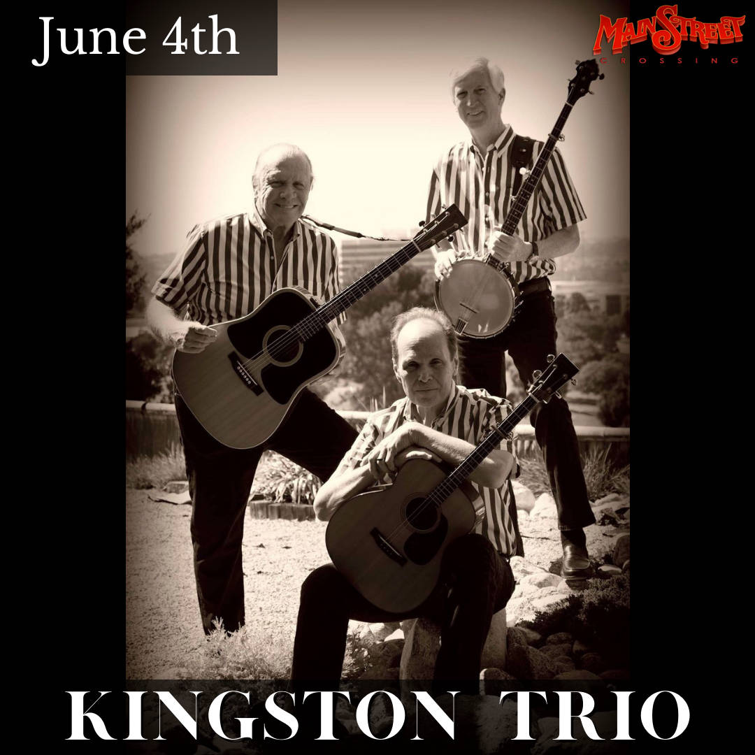 The Kingston Trio Main Street Crossing Promotional Poster