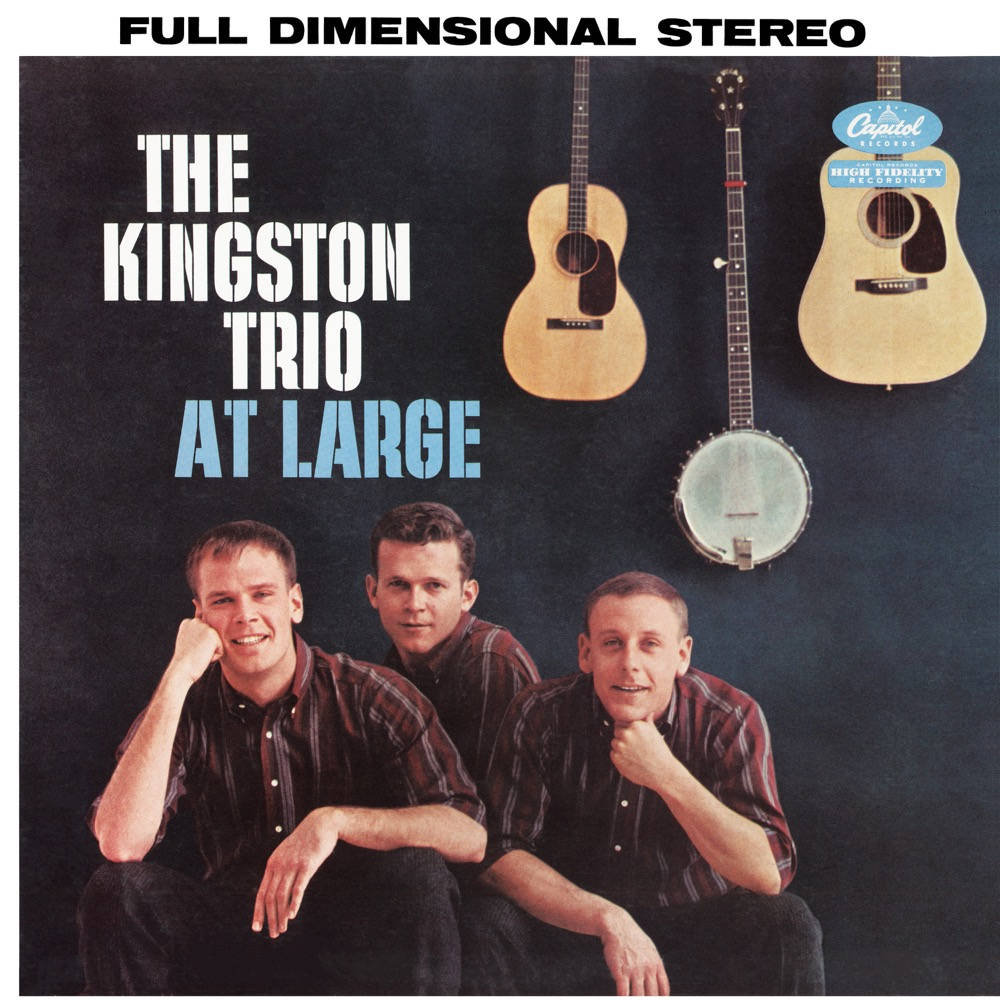 The Kingston Trio Vintage Album Cover