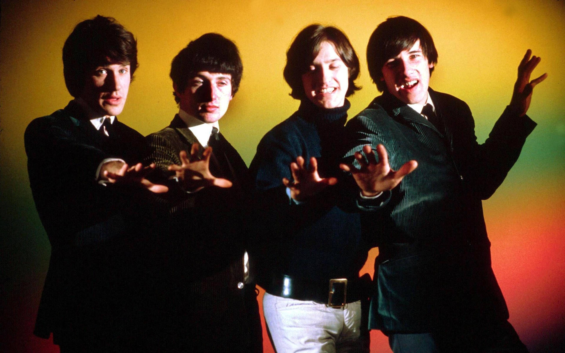 The Kinks Hands Up Poster Background