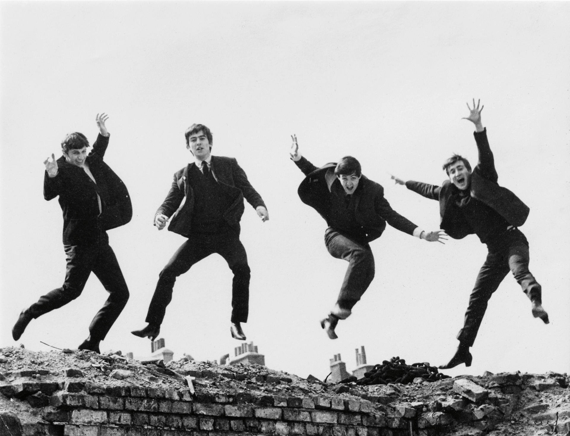 The Kinks In A Mid-air Jump Shot Background