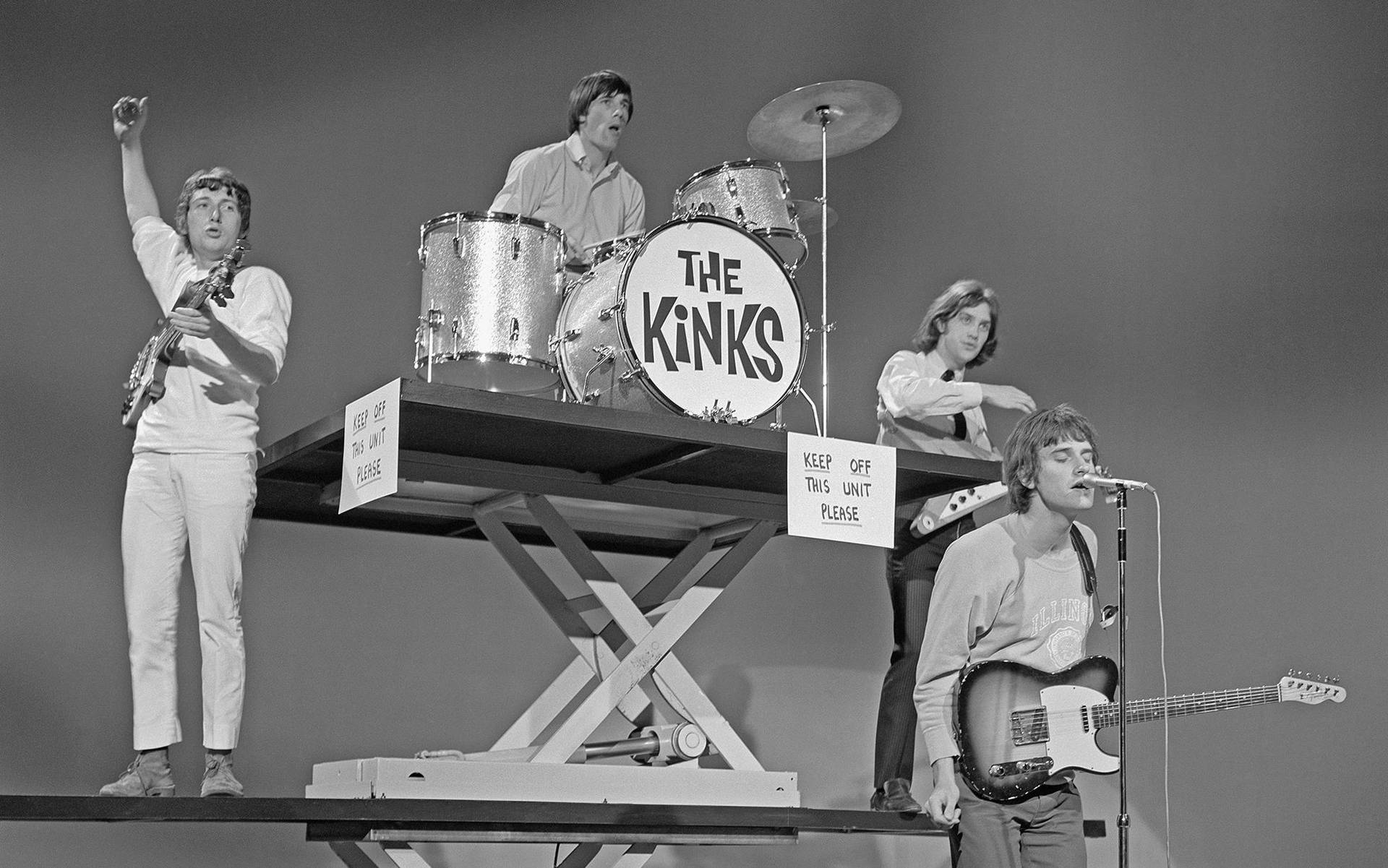 The Kinks Shindig Cover Background